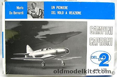Delta 2 1/72 Campini Caproni plastic model kit
